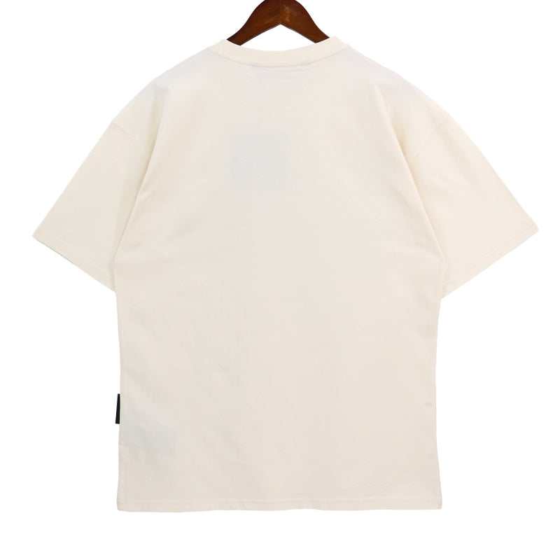 Palm Angels Wish You Were Here Postcard Photo Fill Oversized T-Shirt