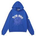Sp5der TC5555 Spider Web Hoodie – Blue Premium Streetwear Sweatshirt