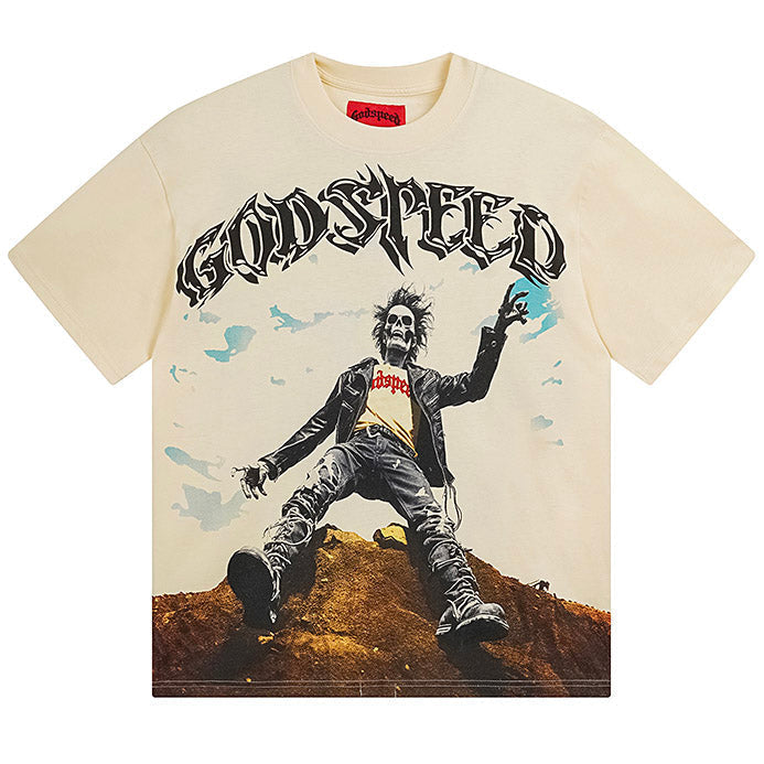 GODSPEED Rocker Thermal T-Shirt – 100% Cotton Graphic Tee