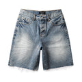 Purple Brand Destroyed Slim Fit Denim Shorts #5100