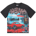 GODSPEED Sunset Drift Layered Graphic T-Shirt – 100% Cotton