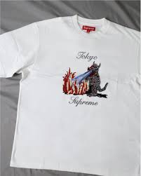 Supreme Monster S/S Tee — Black / White